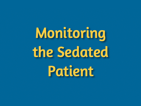Monitoring the Sedated Patient Course icon