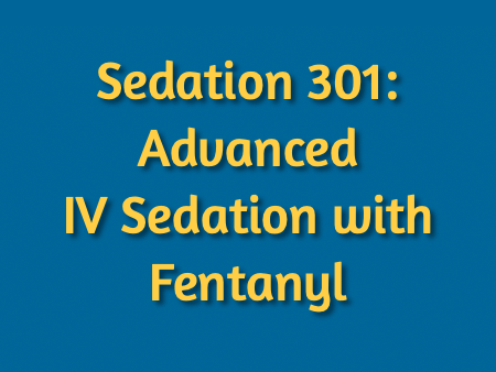 Sedation 301 - Advanced IV Sedation with Fentanyl Course icon